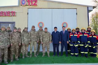 В Казахстане открылось 303-е добровольное противопожарное формирование «Ауыл құтқарушылары»