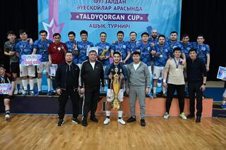 В Талдыкоргане определились победители открытого турнира «TALDYQORGAN CUP»
