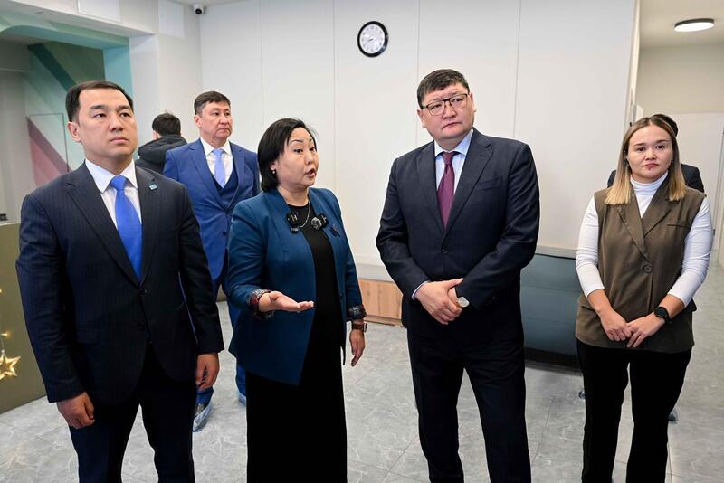 Аким области посетил реабилитационный центр для детей с аутизмом