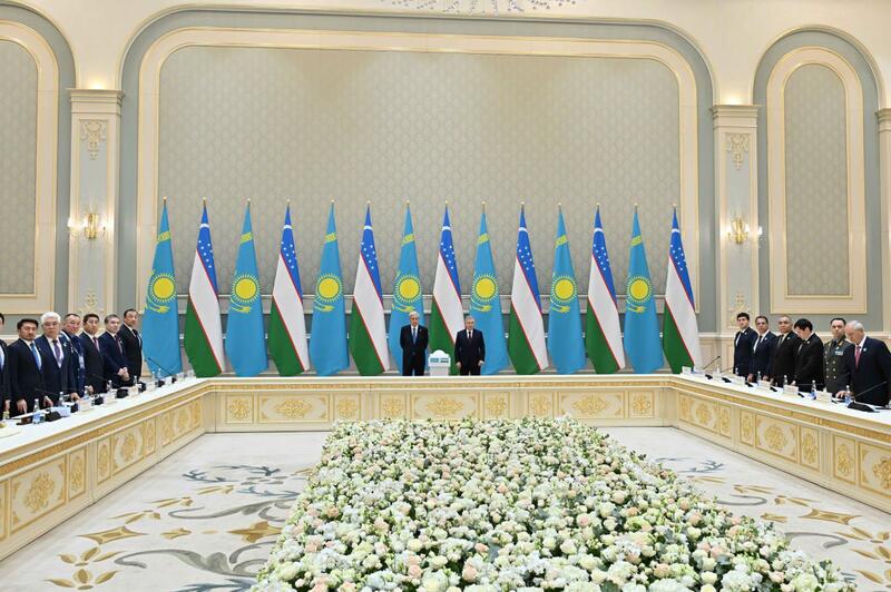 Президенты Казахстана и Узбекистана приняли участие во втором заседании Высшего межгосударственного совета