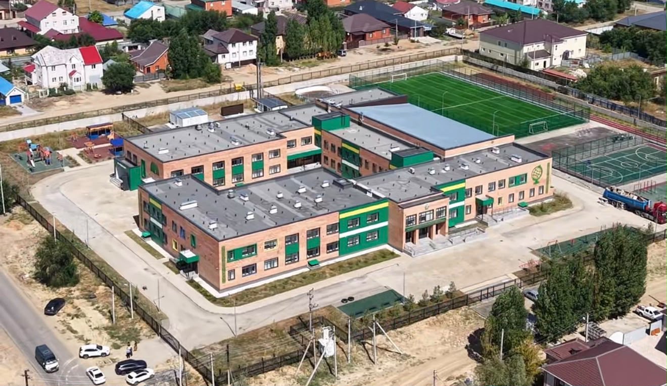 В Актобе новая школа готова принять учеников в новом учебном году