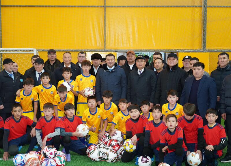 ТУРКЕСТАН: В КАЗЫГУРТСКОМ РАЙОНЕ ОТКРЫЛСЯ СОВРЕМЕННЫЙ СПОРТИВНЫЙ КОМПЛЕКС