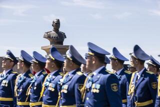 Талдыкорганской авиабазе присвоено имя военного летчика, участника ВОВ Сергея Луганского