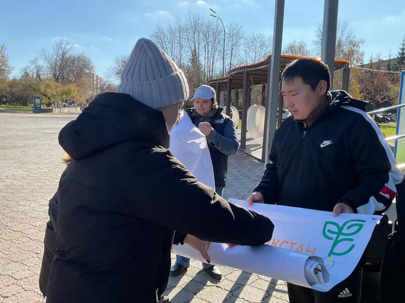 В СКО прошёл эко-день «Таза Қазақстан»: молодёжь выбирает чистый регион