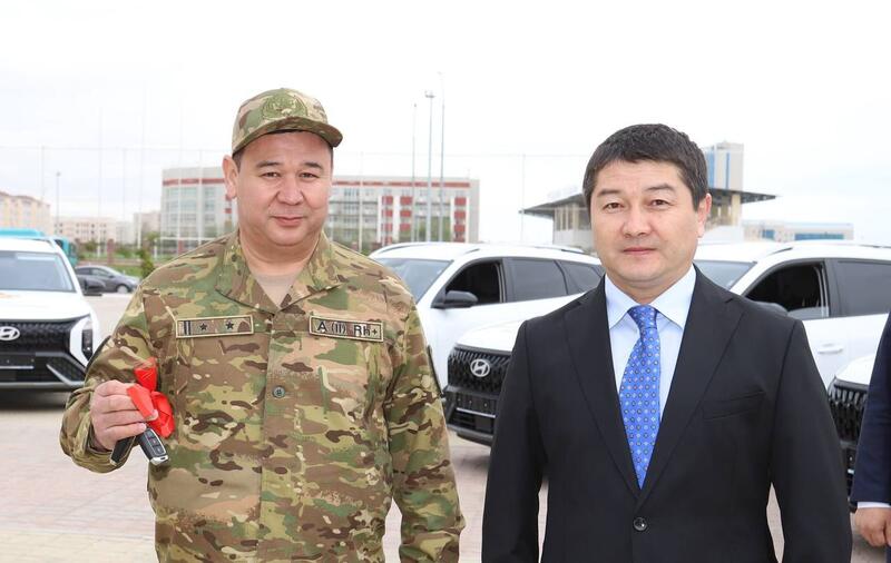 В Мангистау департамент по делам обороны пополнился новой техникой