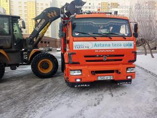 Более 1 500 единиц спецтехники задействованы в снегоуборочных работах в Астане