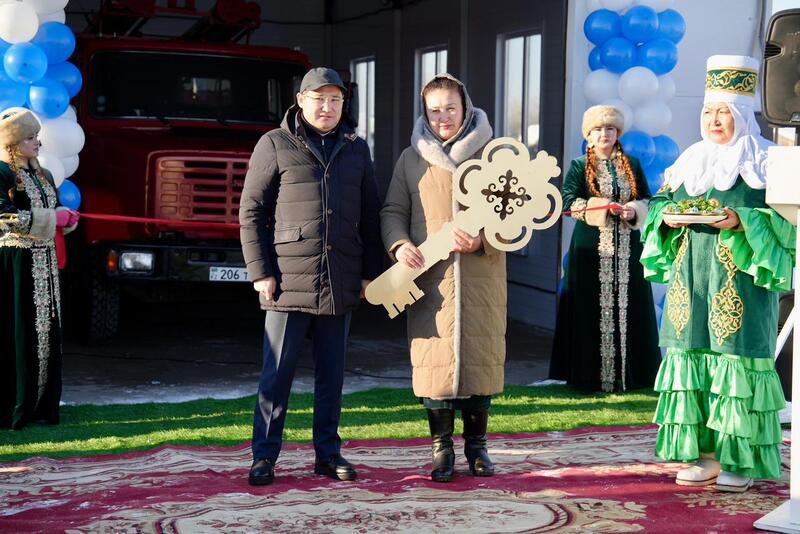 В Кокпектинском и Бескарагайском районах открыты пожарные посты