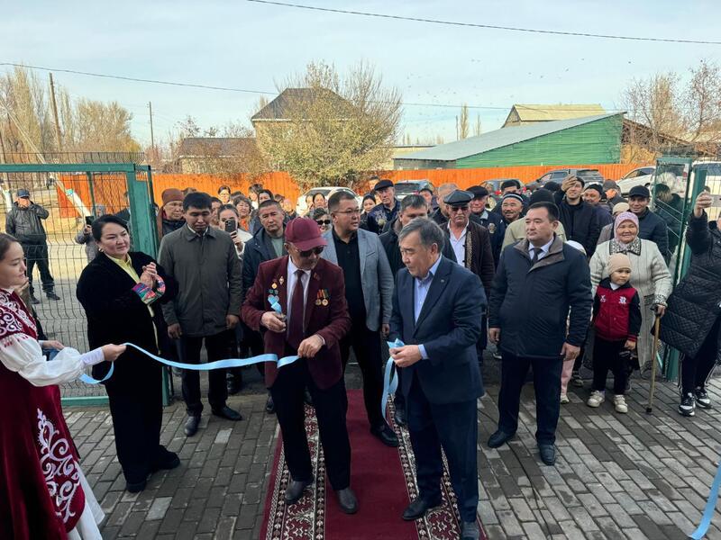 В селе Колбастау Жуалынского района открылся новый Дом культуры