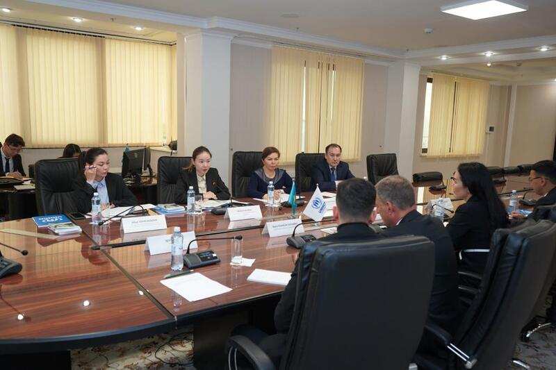 Вице-министр юстиции Алма Муканова встретилась с Представителем Управления Верховного комиссара по правам беженцев ООН Хансом Фриддрихом Шоддером