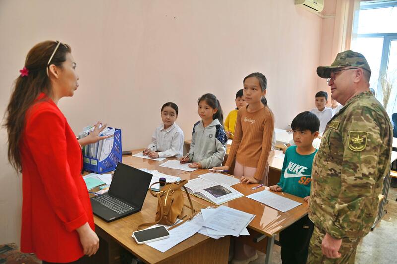 В Гвардейском гарнизоне в рамках акции «Таза Қазақстан» высадят 500 деревьев