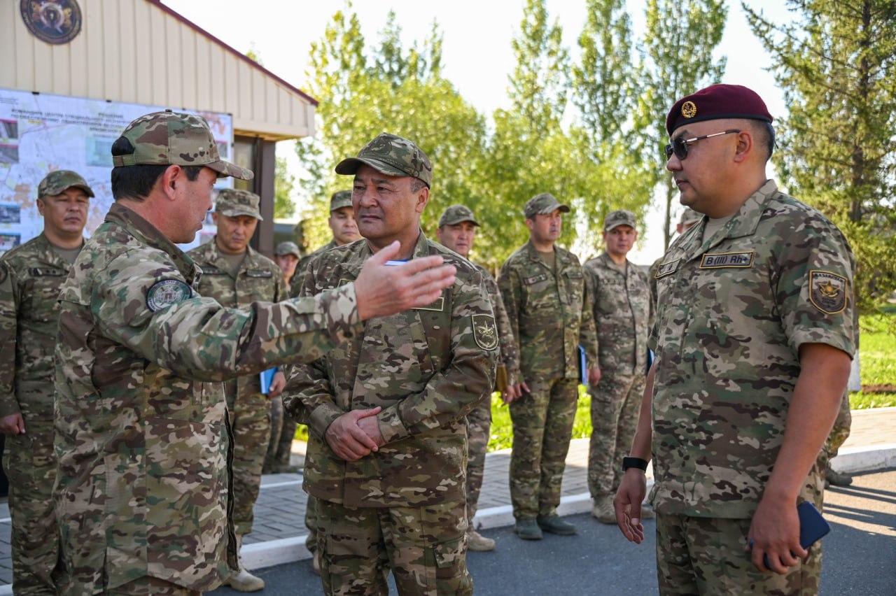 Начальник Генерального штаба проверил боеготовность столичной части
