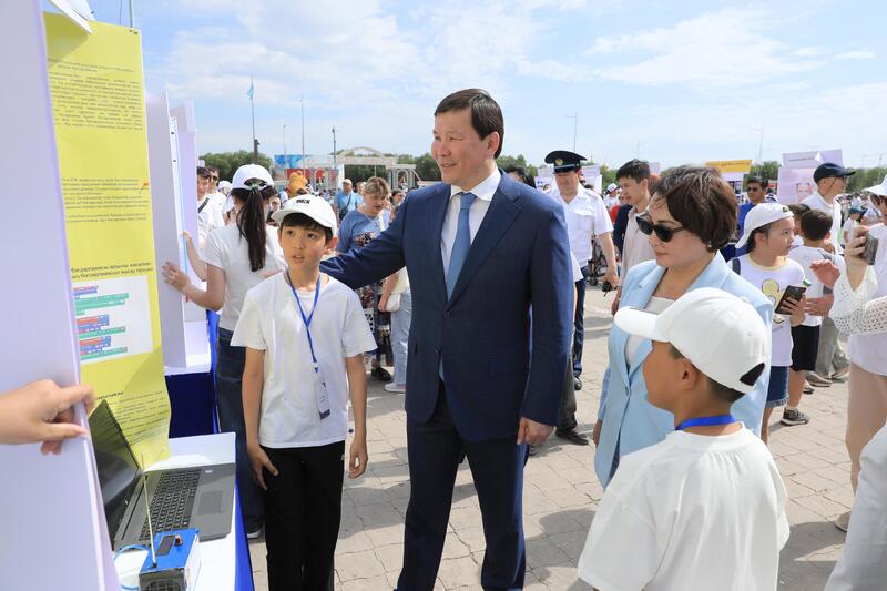 В Актобе ярко и масштабно прошло празднование Международного дня защиты детей.