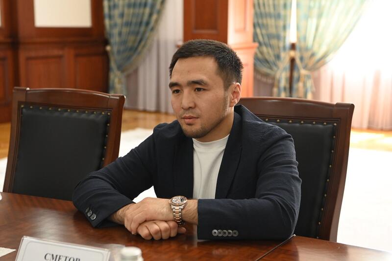 Глава региона встретился с чемпионом Олимпиады