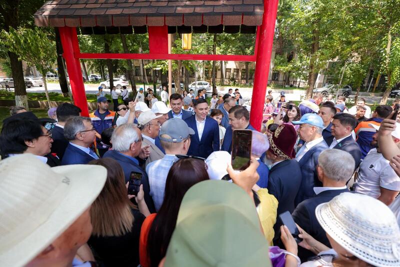 В ШЫМКЕНТЕ КО ДНЮ ГОРОДА ОТКРЫЛИ ЯПОНСКИЙ ПАРК МЕЖДУНАРОДНОГО УРОВНЯ