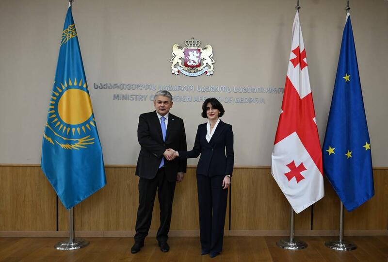 Главы МИД Казахстана и Грузии обсудили планы по углублению взаимовыгодного сотрудничества