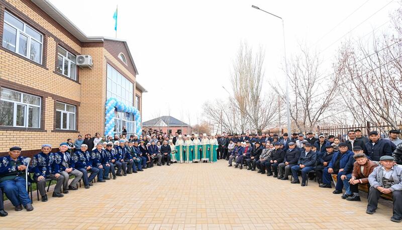 В селе Бестам Шиелийского района открылся клуб на 150 мест