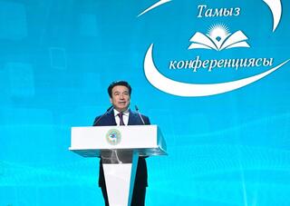 Статус педагога, инклюзивное образование, AI и новые школы: Гани Бейсембаев выступил на августовской конференции учителей в Алматы