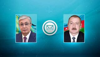 Глава государства направил телеграмму поздравления Президенту Азербайджана Ильхаму Алиеву