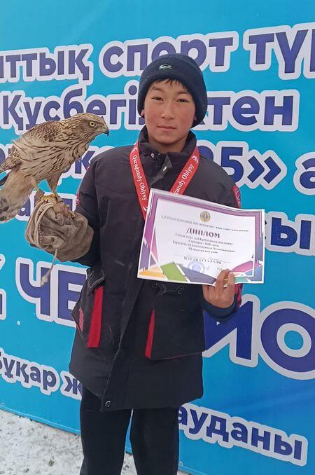 В Карагандинской области определили сильнейших охотников с ловчими птицами