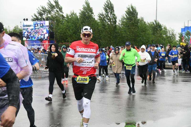 В Астане прошел благотворительный забег