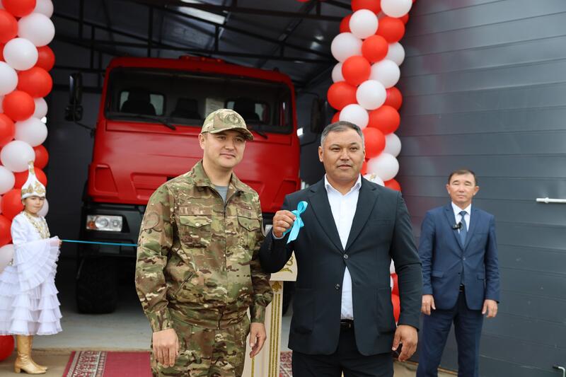 В Казахстане открылось 270-ое добровольное противопожарное формирование «Ауыл құтқарушылары»