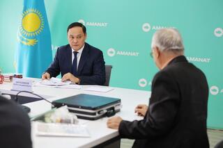 Ербол Карашукеев провел прием граждан