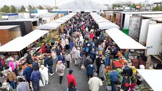 Ярмарка продукции аграриев из Актюбинской и Кызылординской областей проходит в Астане