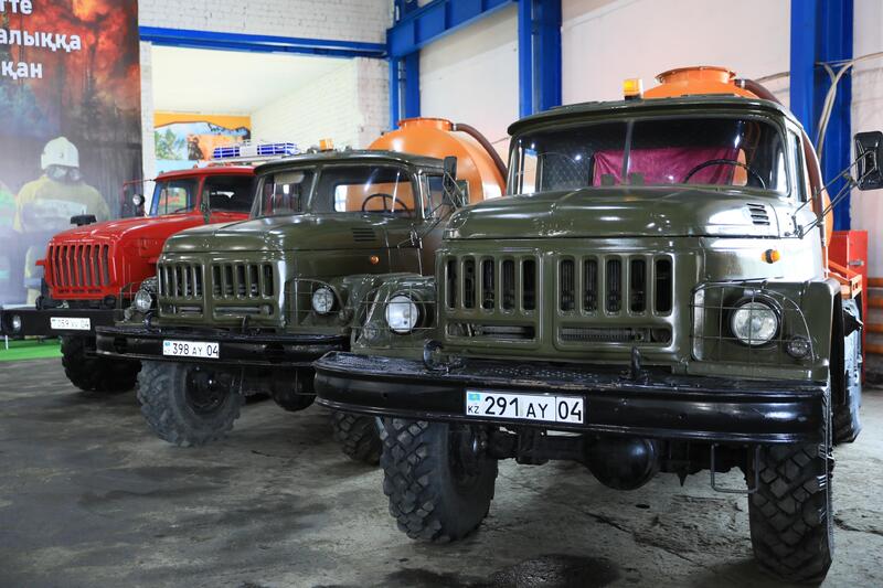 В Мартуке заработала обновлённый пожарный пост