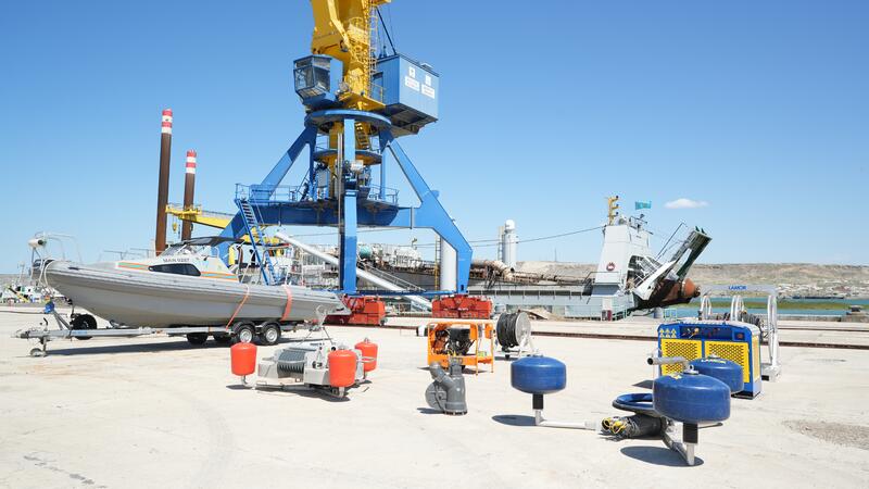 МЧС усиливает развитие морской инфраструктуры на Каспии