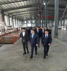 В ТУРКЕСТАНСКОЙ ОБЛАСТИ ОТКРЫЛСЯ ЗАВОД ПО ПРОИЗВОДСТВУ АЛЮМИНИЕВЫХ КОМПОЗИТНЫХ ПАНЕЛЕЙ