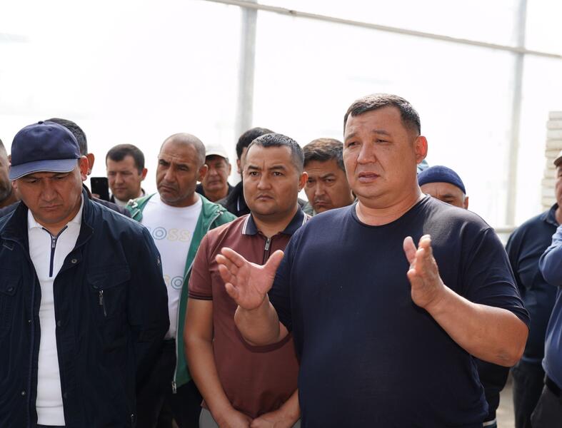 В ТУРКЕСТАНСКОЙ ОБЛАСТИ ВНЕДРЯЮТСЯ ЭКОЛОГИЧЕСКИ ЭФФЕКТИВНЫЕ СПОСОБЫ ОТОПЛЕНИЯ ТЕПЛИЦ