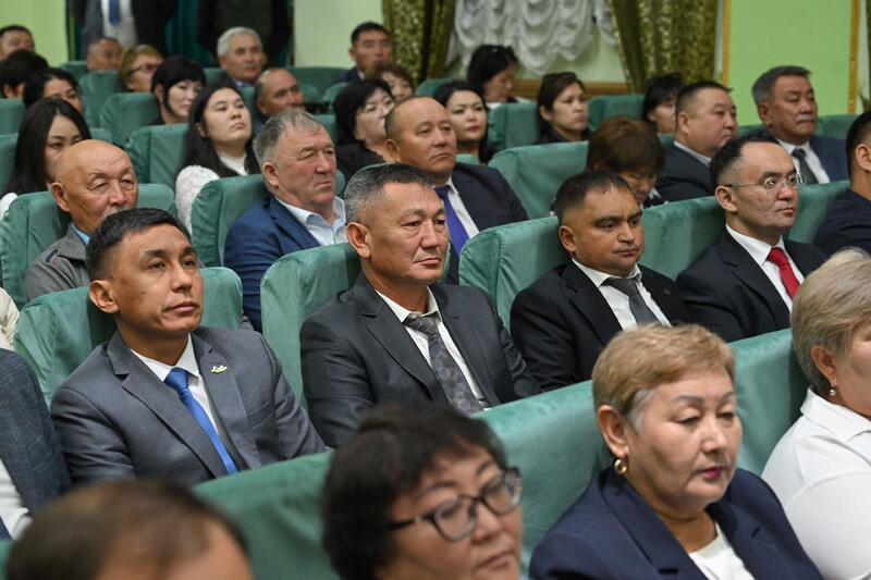 Аким области встретился с жителями Кокпектинского района