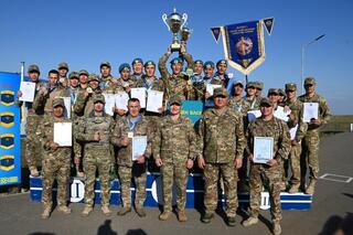 Определен лучший сержант Вооруженных сил Казахстана