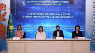 Неделя иммунизации проходит в Карагандинской области  