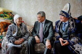 Аким области посетил Тайыншинский район с рабочей поездкой