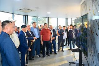 Строительство объектов в Президентском парке идет полным ходом