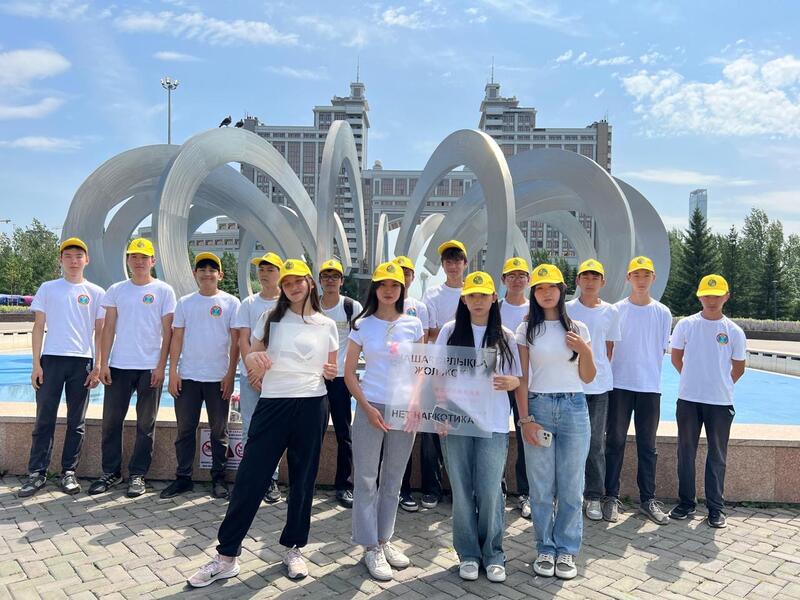 Нет наркотикам: опасные наркограффити закрасили в столичном парке