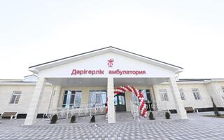 В ауле Наги Ильясова открылась новая амбулатория