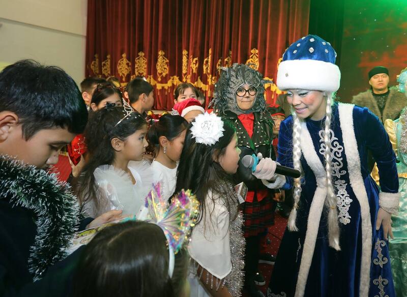 В Мангистау прошла Президентская ёлка