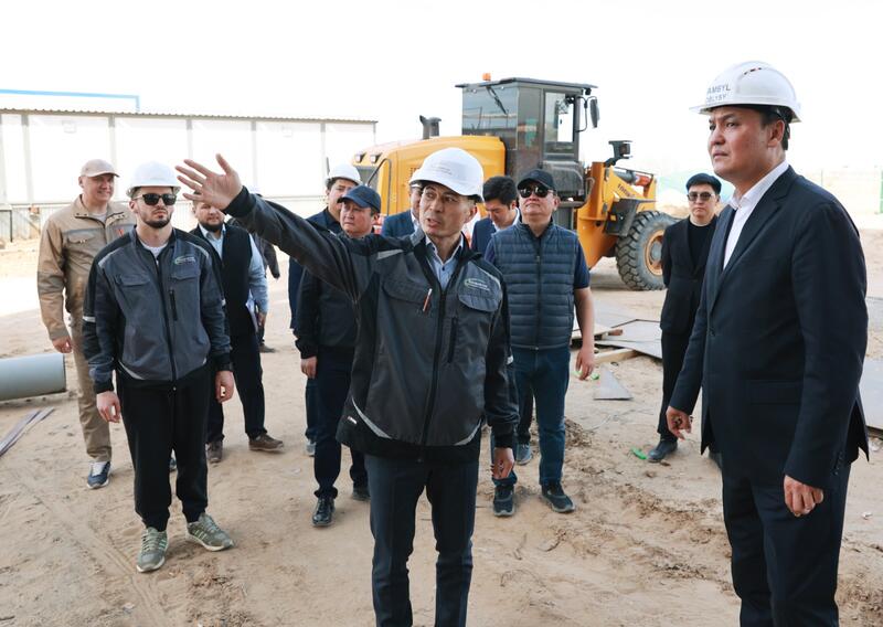 В СЭЗ «Jibek Joly» Жамбылской области реализуются ключевые индустриальные проекты