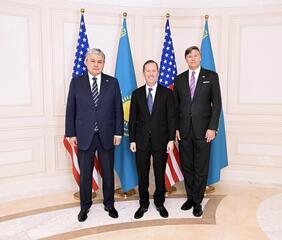 В Астане обсудили будущее стратегического партнёрства Казахстана и США