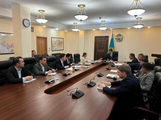 Встреча с членами Казахстанской ассоциации по управлению отходами