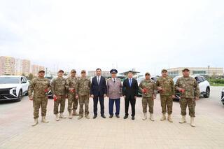 В Мангистау департамент по делам обороны пополнился новой техникой