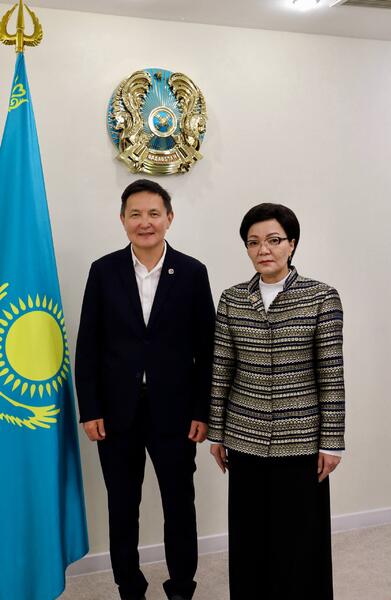 С. Жакупова и основатель InDrive обсудили цифровые решения и перспективы сотрудничества