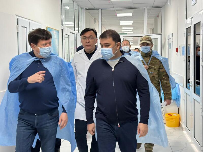 В городе Кентау в заведении общественного питания произошёл пожар