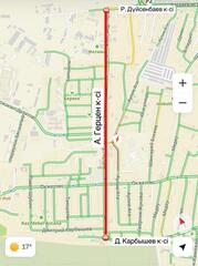 Участок улицы Герцена частично перекрыт на ремонт