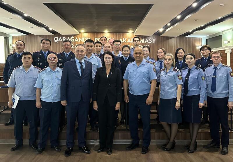Члены Высшего Судебного Совета провели семинар в Карагандинской академии МВД