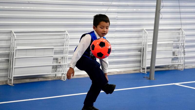 В Уланском районе открылся новый, современный спортивный зал