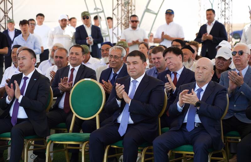 СТРОИТЕЛЬСТВО СОВРЕМЕННОГО ЗАВОДА ПО ПРОИЗВОДСТВУ БИОЛОГИЧЕСКИ АКТИВНЫХ ДОБАВОК НАЧАЛОСЬ В ТУРКЕСТАНСКОЙ ОБЛАСТИ