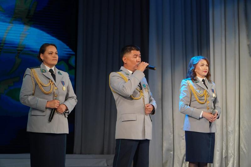 Во Дворце культуры «Кокшетау» чествовали полицейских